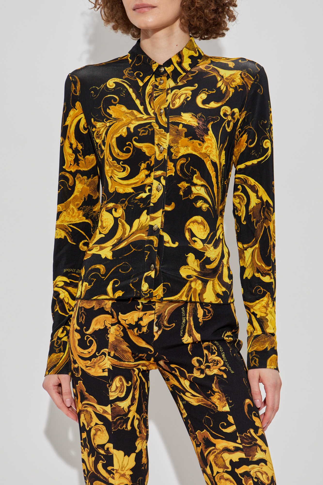 Versace Jeans Couture Shirt with 'Barocco' print | Women's
